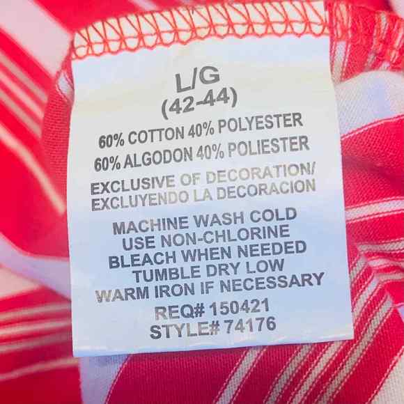 Phillies Mens Polo Large 42-44 Polo by Genuine Merchandise EUC - Picture 6 of 6